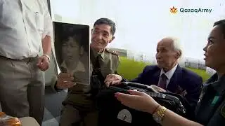 Аты аңызға айналған соғыс #ардагері Ізгілік Дабаев 102 жаста