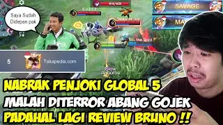 LEOKOCE DITABRAK PENJOKI GLOBAL SAMBIL DITERROR ABANG GOJEK! PERTARUNGAN PRO PLAYER VS PENJOKI 😂