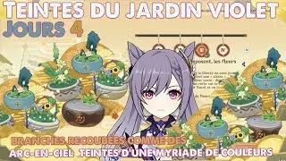 [Live genshin impact )Teintes du jardin violet 