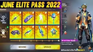 Free Fire June Month Elite Pass | June Month Elite Pass Free Fire | Free Fire Next Month Elite Pass