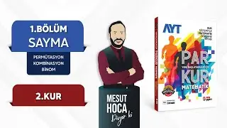 SAYMA (PERMÜTASYON, KOMBİNASYON, BİNOM) METİN YAYINLARI AYT MATEMATİK 1. BÖLÜM 2. KUR