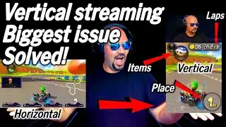 OBS Vertical Streaming FIX I Found the Solution!