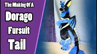 //The Making Of Dorago #3// Dragon Fursuit Tail Tutorial