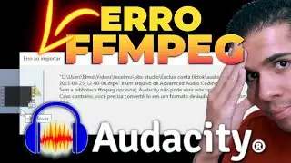 Audacity: Fix error when importing missing FFmpeg library