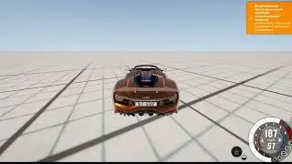 BeamNG Drive 200 mph Drift