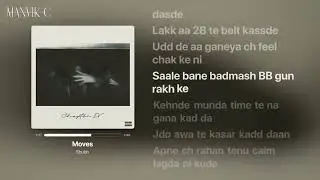 Shubh - Moves (Lyrics)