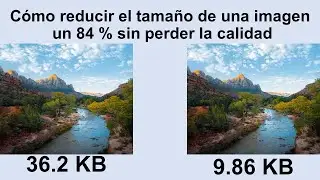 Cómo reducir el tamaño de una imagen sin perder la calidad