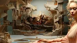 Anamorphic AI Zoom - Midjourney / MMY3D