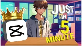 How To Create Talking Animation Using CapCut In 2024!