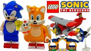 LEGO Sonic Tails' Workshop and Tornado Review! 2023 set 76991!