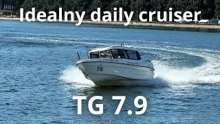 Daily cruiser TG 7.9 (commuter boat from Finland). Polska premiera POLBOAT Yachting Festival Gdynia