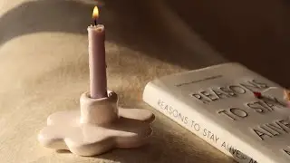 Making a cute candle holder