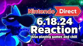 Early morning Nintendo Direct Reaction and playing some games after and chill | LunarDave