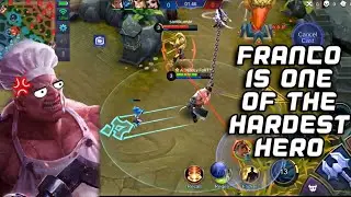 FRANCO IN MYTHICAL GLORY AIN'T EASY 😢 | RANK SEASON 13 | WOLF XOTIC | MOBILE LEGENDS