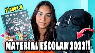 MEU MATERIAL ESCOLAR 2022 COMPLETO| 2°ANO ENSINO MÉDIO 📚