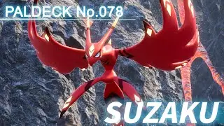 Paldeck | No.078 SUZAKU - Palworld | Gameplay | Pocketpair