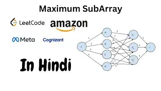 Leetcode  Maximum Subarray Sum  Kadane's_Algorithm @laxmi_kant