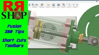 Short Cuts And Toolbars - Home Shop Fusion 360 Tip#2