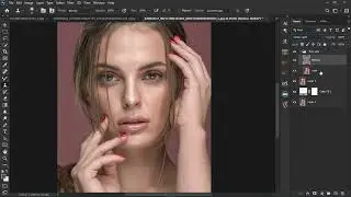 Skin Retouching: Frequency Separation: Light/Fair Skin & Skin Hair Strand Fix [Class 3 C]