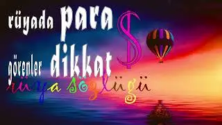 Rüyada para tabiri ve yorumu.