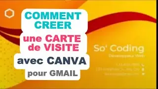 Comment créer une carte de visite avec Canva pour 