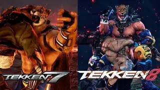 TEKKEN 7 VS. TEKKEN 8 | RAGE ART COMPARISON