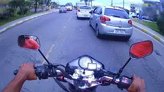 CB 300 COM CABEÇOTE DE FALCON