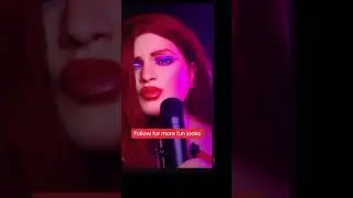 Jessica Rabbit Makeup transformation #jessicarabbit #makeup #shorts #makeuptransformation