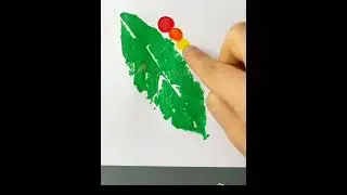 🎨 Интересная идея рисования гусенички 🐛