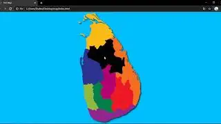 Clickable SVG Map HTML CSS JS Part 2