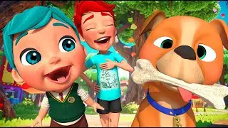 NEW BINGO Happy Puppies Playtime Song l Super Luca School Theater Nursery Rhymes & Kids Songs