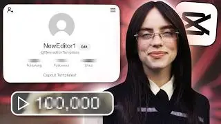 I posted ONLY CapCut Templates on a New Editing Account