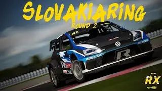 Симрейсинг - Второй этап чемпионата по ралли-кроссу URCRX 2023 (SlovakiaRing).