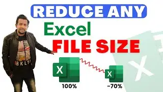 How to Reduce the Size of Large Excel Files | Reduce Excel File Size Without Using Any Software