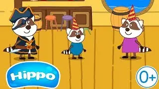 Гиппо 🌼 День Рождения 🌼 Семья Енотов 🌼 Обзор игры (Hippo)