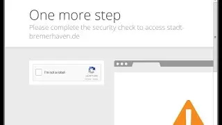 How to remove I'm not a Robot