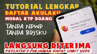 Tutorial Daftar Akulaku 2024 Langsung di ACC | BKD tutorials akulaku