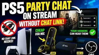 How to Get PS5 Party Chat in OBS Without a Chat Link Cable