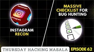 Instagram Cybersecurity , Ethical Hacking, OSINT Free Course, Checklist | THM Ep 62 #cybersecurity 🔥
