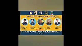 Under - 11 Year Boys (Pyung Ahn Cho Dan)