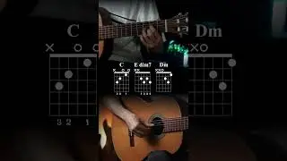 ایجاد پاساژ جذاب بین دو آکورد در گیتار #گیتار #guitar