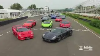 Romans International Super Car Race Day - Goodwood Motor Circuit - Aerial Film