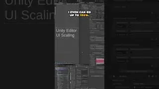 How do you change Unity's UI scaling?  