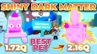 I Got Max Power Pet in Pet Simulator X in New Christmas Update 2022 - Shiny Pet in Roblox Pet Sim X