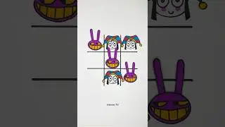 The Amazing Digital Circus Jax VS Pomni Tic Tac Toe Game !! 