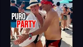 PURO PARTY BACHATA ROOF TOP POOL💃🏾🕺👏🏽👏🏽