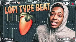 MAKING A LO-FI BEAT ON FL STUDIO 20 * FIRST ATTEMPT*
