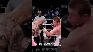 Young Canelo Alvarez against Miguel Cotto 