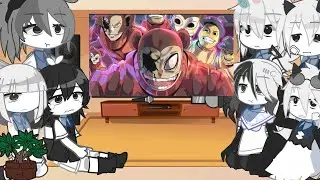 Fundamental Paper Education React To FNF Twiddlefinger but it's Anime II FNF MOD II Naomi 🐰