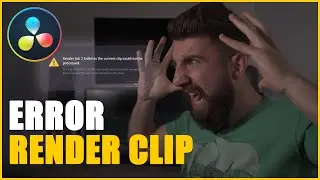 ⚠️ERROR RENDER CLIP en DAVINCI RESOLVE😡